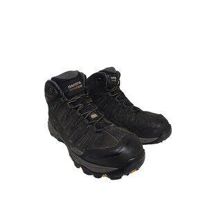 Dakota Men's 6" 2301 Aluminum Toe Composite Plate WP Work Boots Black Size 11W/L